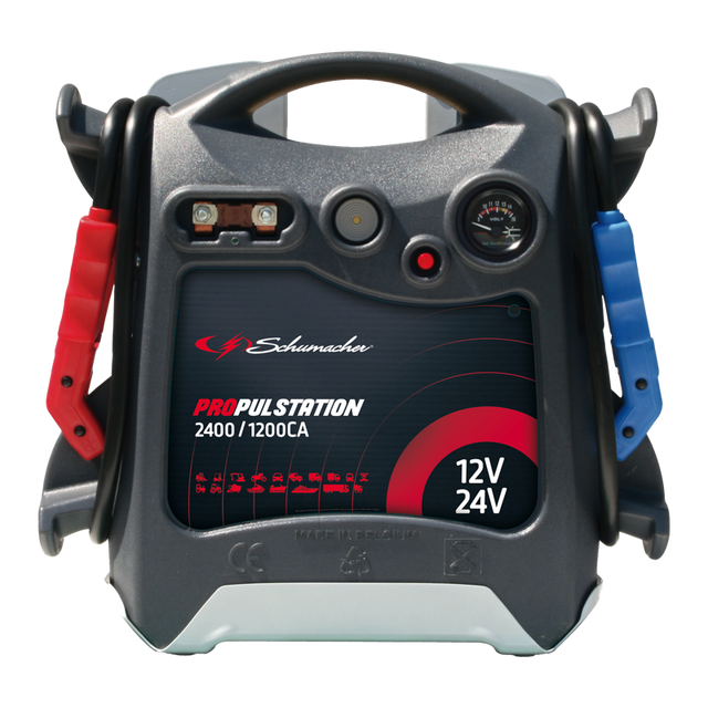 Schumacher Propulstation Booster 12/24V-2400/1200A Uten Ladestasjon - Startbooster