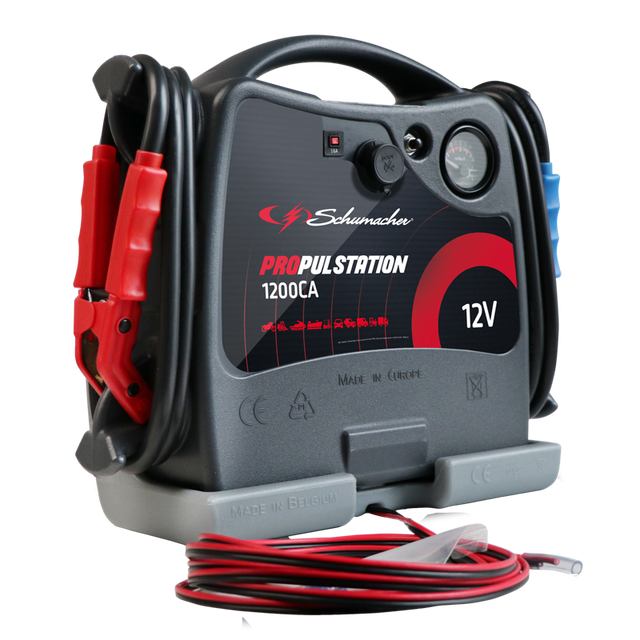 Schumacher Propulstasjon Booster 12V/1200A DC-Ladestasjon - Startbooster