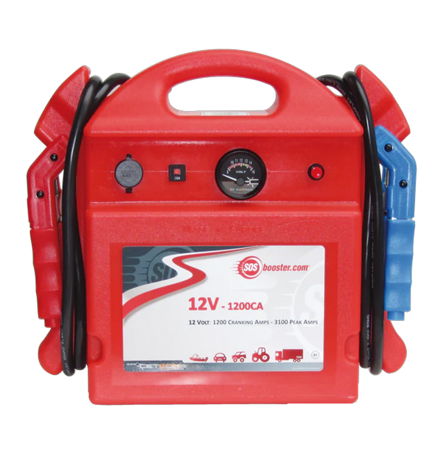 Schumacher SOS Booster 12V 1200A - Startbooster