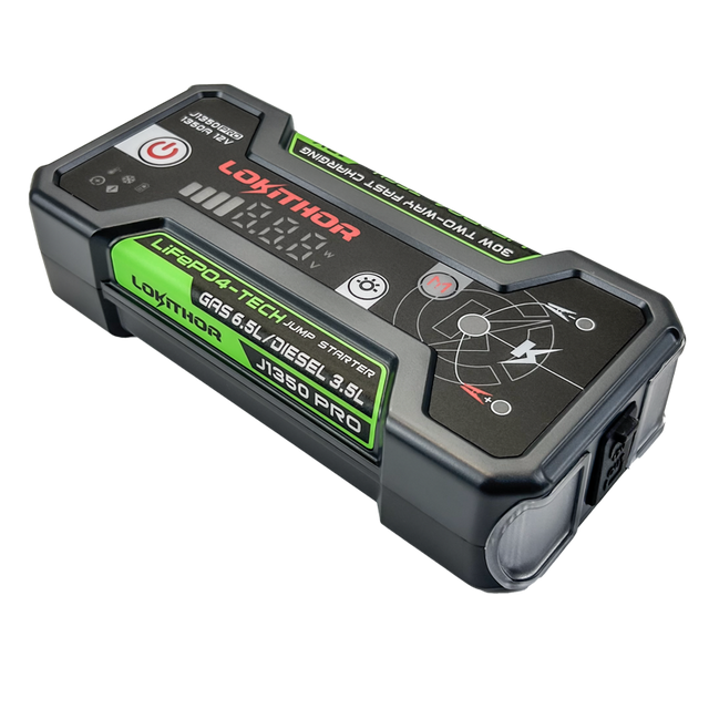 LOKITHOR Booster/Powerbank 1350A 12V - Startbooster