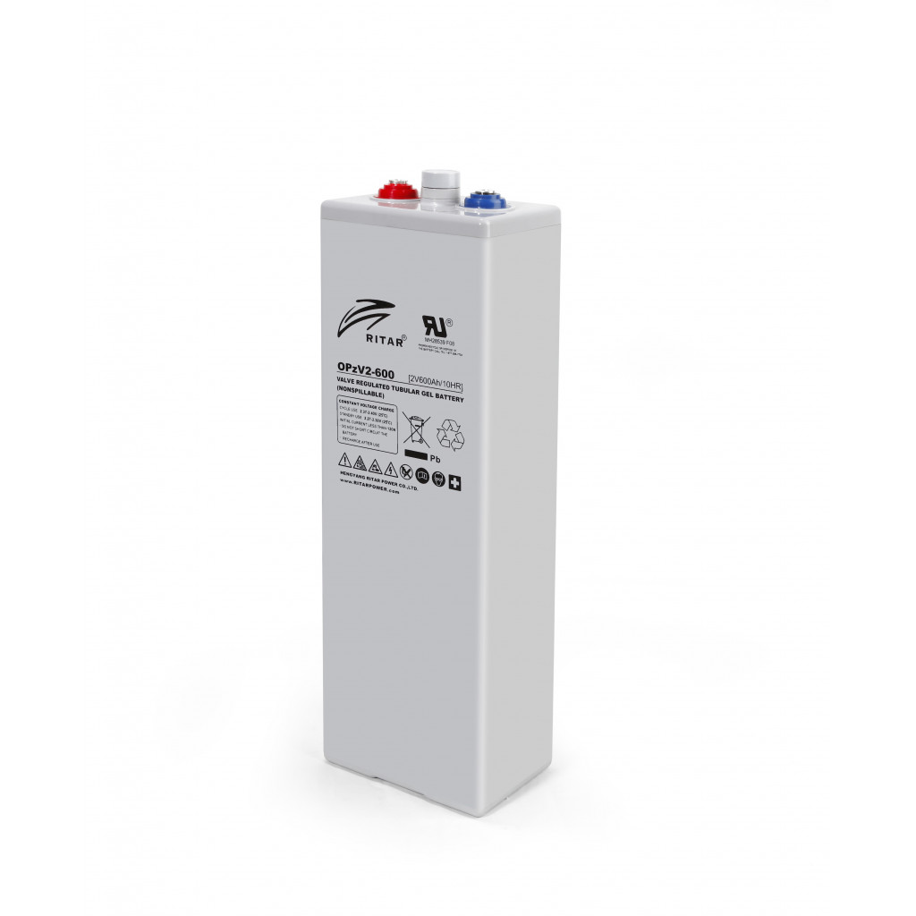 RITAR OPzV Serien GEL Batteri 2V 800AH