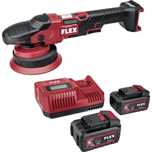 Flex Poleringsmaskin XFE15 150 18.0-EC Set - Dual Action