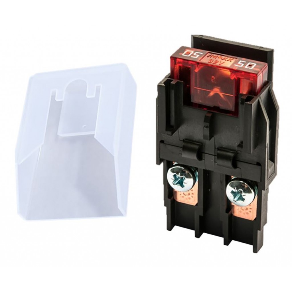 Sikringsholder For Maxisikringer M5 Skruer M/Lokk