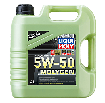 Liqui Moly Motorolje Molygen 5W-50 4 Liter