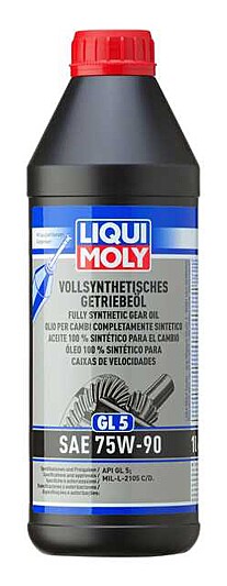 Liqui Moly Helsyntetisk Girolje (GL5) SAE 75W-90 - 1 Liter