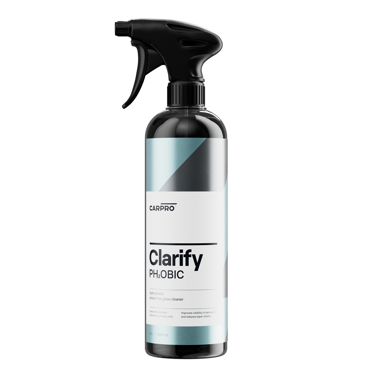 Carpro Clarify PH2OBIC Hydrofobiske Glassrens - 500ml