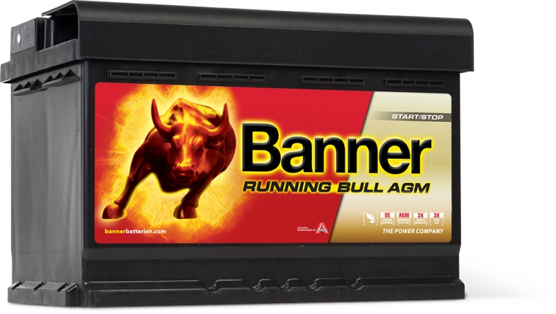 Running Bull AGM Batteri 57001 - 70AH
