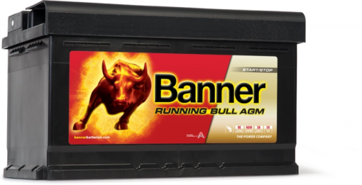 Banner Running Bull AGM Batteri 58001 - 12V 80Ah 800A