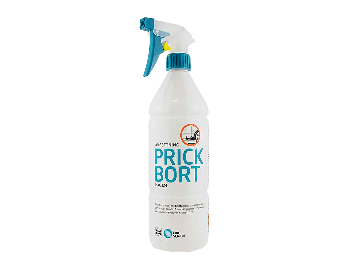 Macserien 124 Prickbort Avfetting - 1 Liter