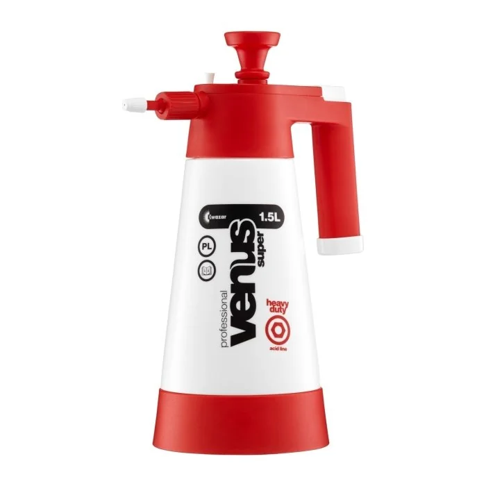 Kwazar Venus Heavy Duty 1.5L Acid Line Rød
