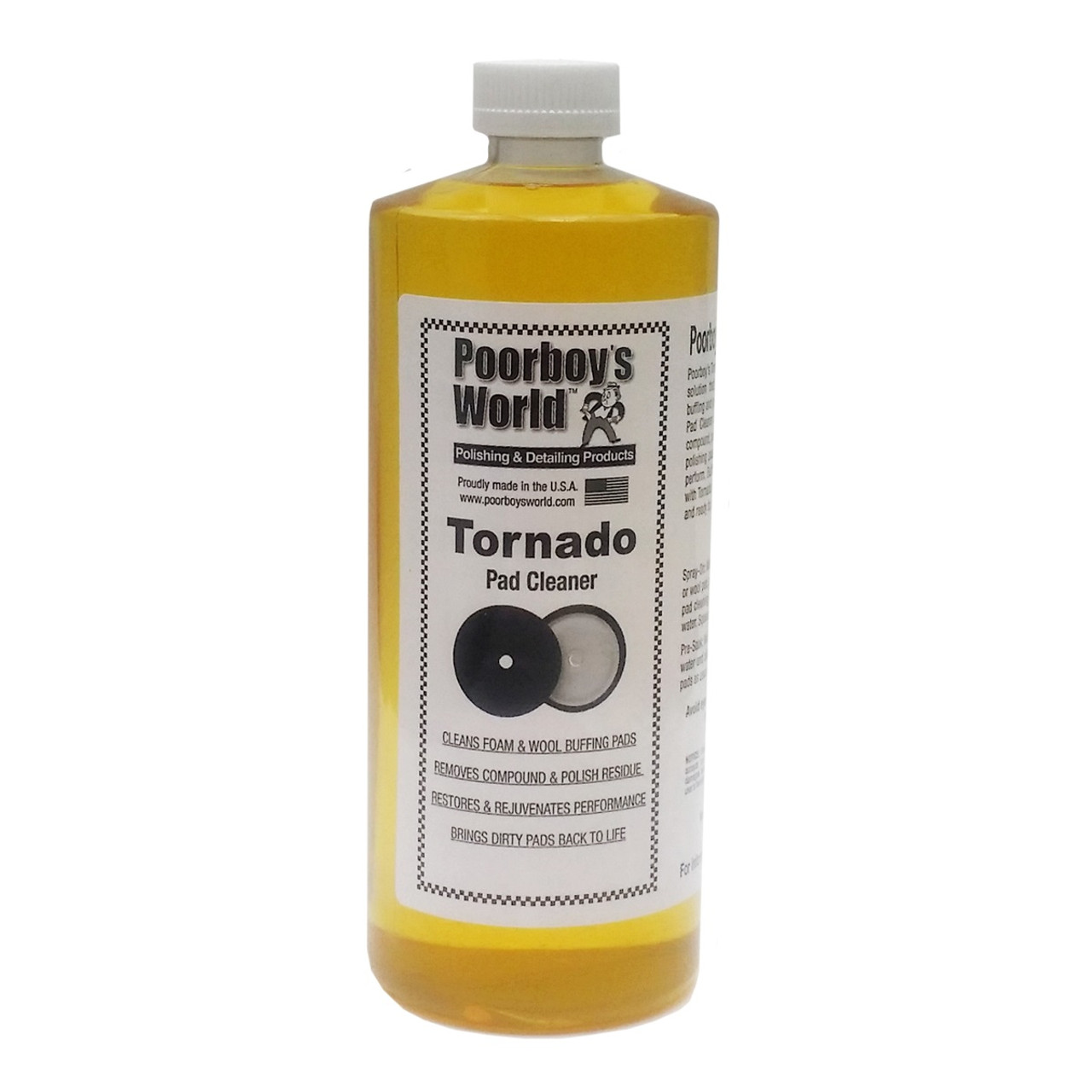 Poorboy's Tornado Pad Cleaner 946ml ( 1/4 Gallon ) Poleringspute Rens