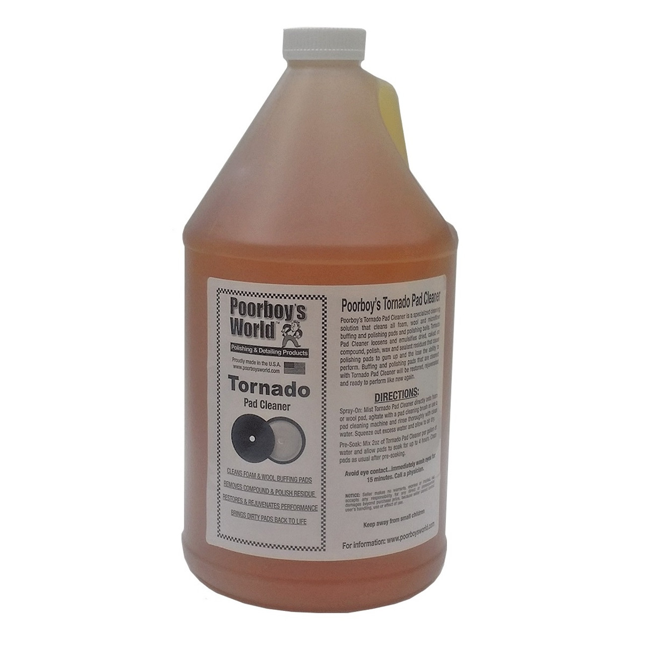 Poorboy's Tornado Pad Cleaner 3,78 Liter ( 1 Gallon ) Poleringspute Rens