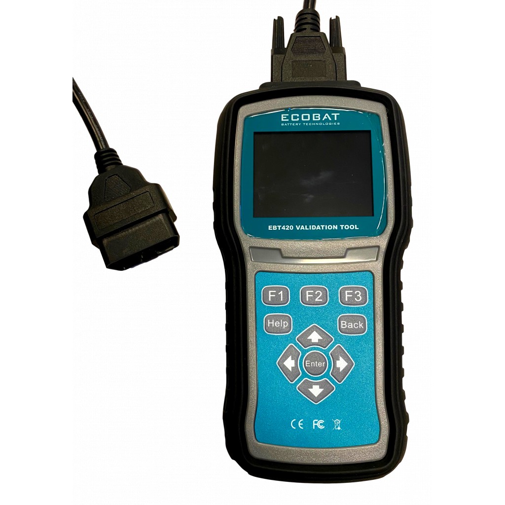 ECOBAT EBT420 Validation tool - Batteriprogrammering