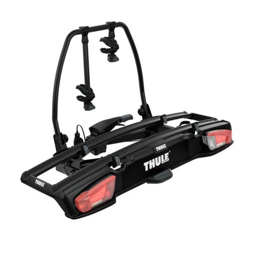 Thule VeloSpace XT  sykkelstativ med tilhengerfeste og plattform til 2 sykler svart