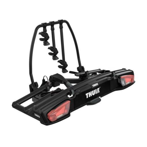 Thule Velospace XT3 sykkelstativ med tilhengerfeste og plattform til 3 sykler svart