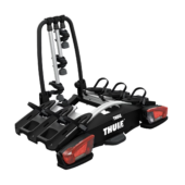 Thule VeloCompact F 3-sykkels plattform med stativ for hengerfeste 13-pins for FIX4BIKE svart/alumin