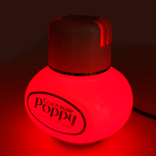 POPPY LED PLATE FOR LUFTRENSER SIGARETTPLUGG