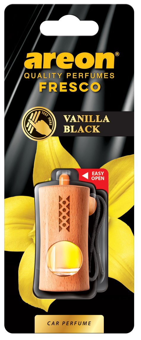 Areon Premium Luftfrisker Med lukten av Vanilia Black