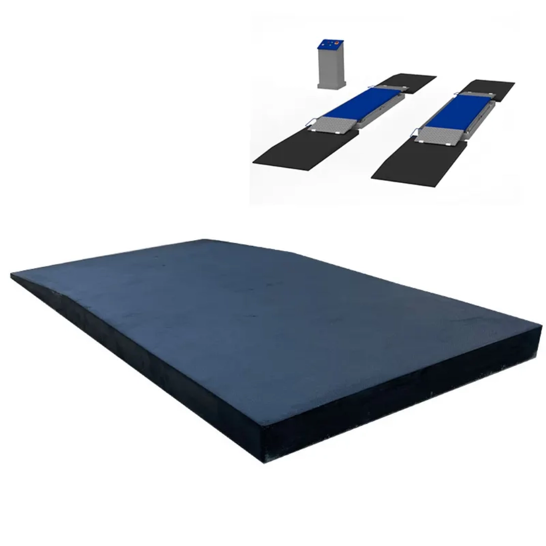 Gummi Påkjøringsrampe for Sakseløftere