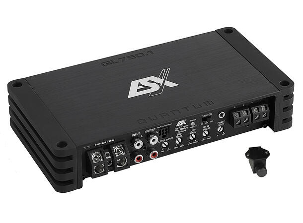 ESX Bilforsterker 1 x 750W RMS, 24V