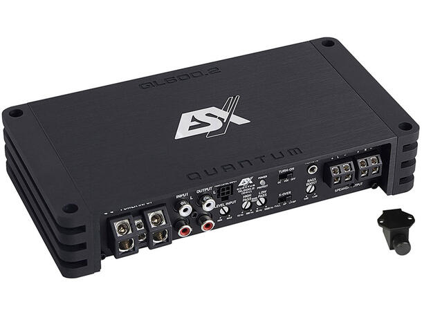 ESX Bilforsterker 2 x 175W RMS, 24V