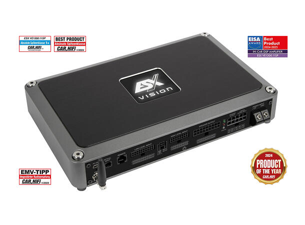 ESX 11-kanals forsterker med DSP - Digital Signal Processor