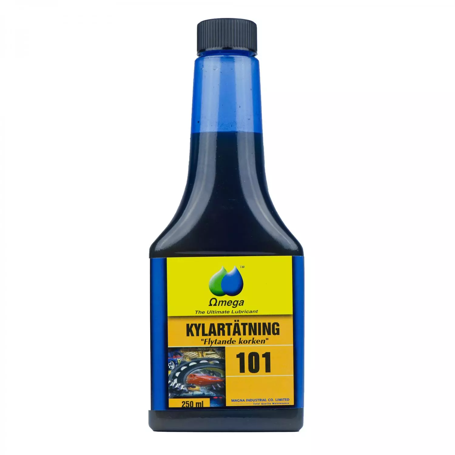 Omega 101 Radiatorforsegling "Flytende kork" 250ml