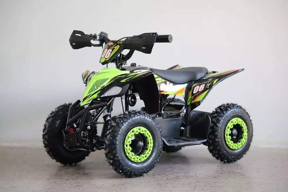 Elektrisk ATV for barn S (ca 4-8år) – 1000W Motor – Grønn