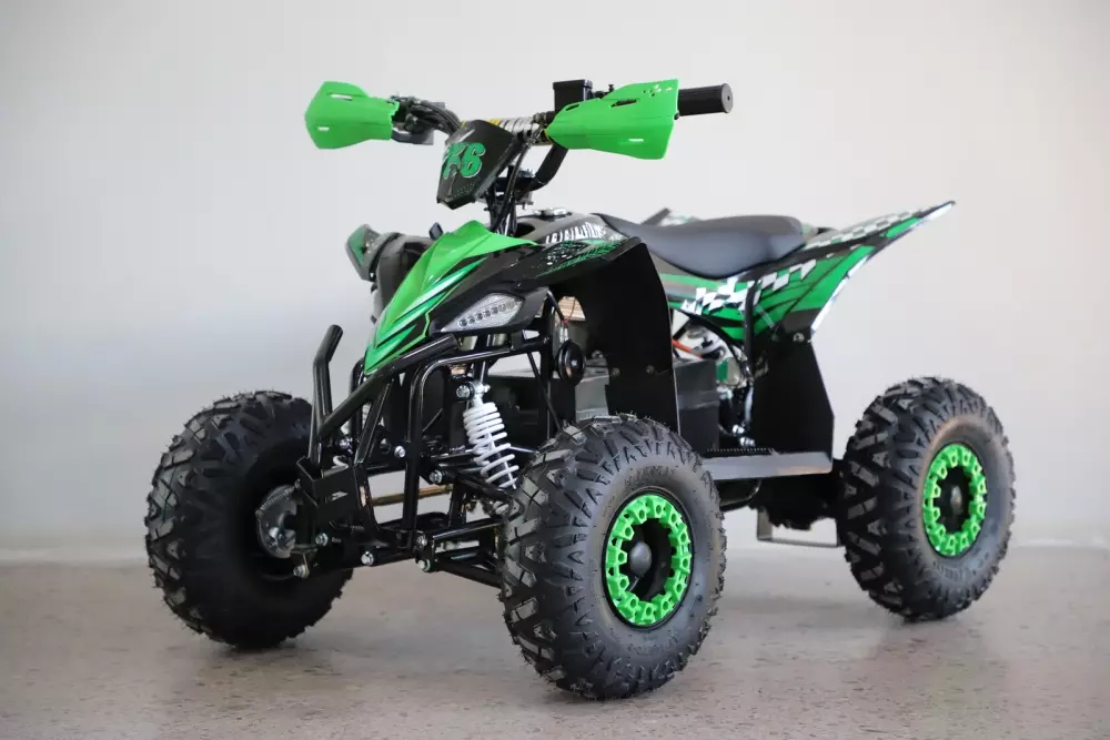 Elektrisk ATV for barn Middels - 1500W Motor - 12Ah Batteri - Grønn