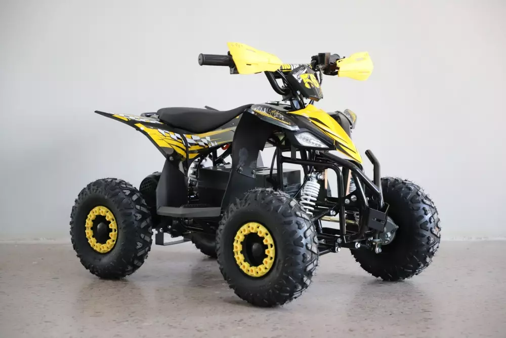 Elektrisk ATV for barn Middels – 1500W Motor – 12Ah Batteri – Gul