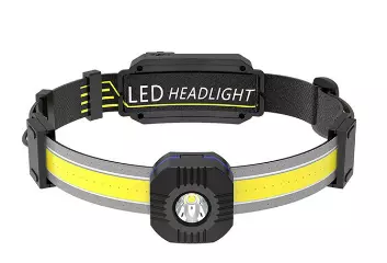 Typhoon Hodelykt Med Ledstripe 500 LUMEN 1200mA