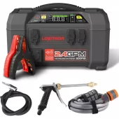 LOKITHOR Lithium Startbooster 12V 2500A med 150 PSI Luftkompressor og 1.5 MPA bærbart høytrykkspyler