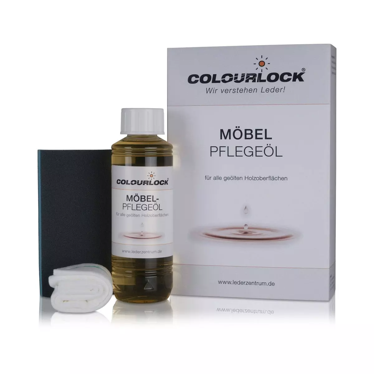 Colourlock Møbelpleieolje 250 ml Med Slipepad