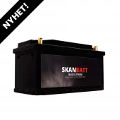 SKANBATT Base Lithium Batteri - 12V 150Ah 150A BMS - 355x180x190mm - 3 Års garanti - Bobil