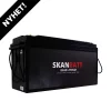 SKANBATT Base Lithium Batteri - 12V 300Ah 200A BMS - 483x170x240mm - 3 Års garanti