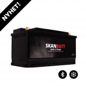 SKANBATT Base Lithium - 12V 150Ah 150A BMS - 355x175x188mm - Bluetooth - Heat - 3 Års garanti - Bobi