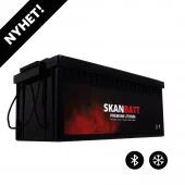 SKANBATT Premium Lithium Batteri - 12V 460Ah 200A BMS- 522x218x268mm- Bluetooth- Heat- 8 Års garanti