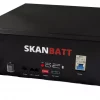 SKANBATT Premium Lithium 3U Rackbatteri 51,2V 100Ah - 5,12kWh - LiFePO4 - HEAT - OTA