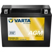 VARTA AGM MC Batteri 12V 21AH 340CCA (205x87x162mm) +høyre TX24HL (FA)