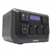 SENCI Lithium LPS 1152Wh Power Station med 1200W (2400W) sinus inverter - Kraftstasjon