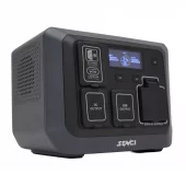 SENCI Lithium LPS 512Wh Power Station med 600W (1200W) sinus inverter - Kraftstasjon