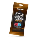 AREON WIPES LEATHER - FLATPK. 25 STK - Skinn- og Lærwipes