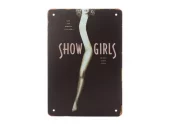 Showgirls Movie - Metallskilt i Aluminium - 20x30cm