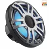 Hertz Marinehøyttaler- HMX65SLDG - 16,5cm/6½" - Koaxial 2-V - Grå - RGB LED-Belysning