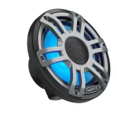 Hertz Marinehøyttaler - HMX77SLDG - 19,6cm/7,7" - Koaxial - Sort - RGB LED-Belysning