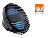 Hertz Marinehøyttaler - HMX8LDTC - 22,4cm/8,8" - Koaxial - 2-veis - Sort - RGB LED-belysning