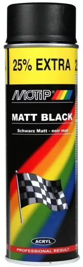 Motip Spraymaling - Hvit Matt - Akryl - 500ml