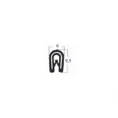 Kantlist - Volvolist - U-list - U0.5-1.5mm - Meterpris - 1m