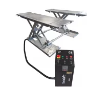 TechLift S2g – Galvanisert Sakseløfter / Løftebukk - 3500kg - Løftehøyde 1m