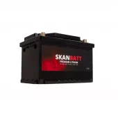 SKANBATT Premium Lithium - 12V 100Ah 100A BMS - 280x178x188mm - Bluetooth - Heat - 8 Års garanti
